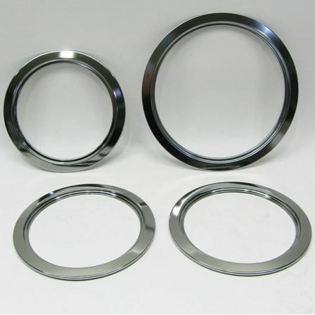 Range Burner Trim Rings Set 3 Small of WB31X5013 1 Large of WB31X5014