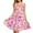 Love Heart, variant on FKELYI Size XS Slip Dress for Valentine's Day Casual Pink Heart Twirl Swing Dresses for Women Durable Swing Twirl Skater Dress Knee Length