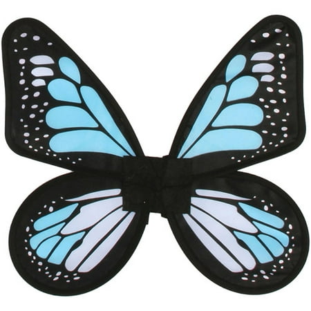 Satin Butterfly Wings Adult Halloween Accessory