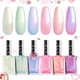thumbnail image 1 of Set de esmaltes de uñas Beetles Pearl Mermaid Glow, 6 colores, 15 ml, 1 of 7