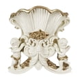 thumbnail image 1 of Jarrón de ángel de pared, adorno floral decorativo, maceta de resina elegante Beige y oro, 1 of 9