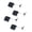 4, variant on Drrntien 1/2/4Pcs Remote Control Tethers with Adjustable Leashes for TV and DVDs Never Lose