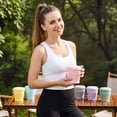 thumbnail image 5 of Silicone Collapsible Travel Cup Foldable Portable Water Cup with Dustproof Lid BPA-Free Reusable Camping Picnic Hiking Office Travel Cup,Gray, 5 of 5