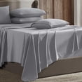 thumbnail image 2 of Juego de sábanas Hearth & Harbor Extra Deep Pocket Twin XL Grey, 2 of 7