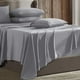 thumbnail image 2 of Juego de sábanas Hearth & Harbor Extra Deep Pocket Twin XL Grey, 2 of 7