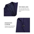 thumbnail image 4 of COOFANDY Sports Jackets for Men One Button Knit Sport Coat Casual Stylish Notched Lapel Blazer, 4 of 6