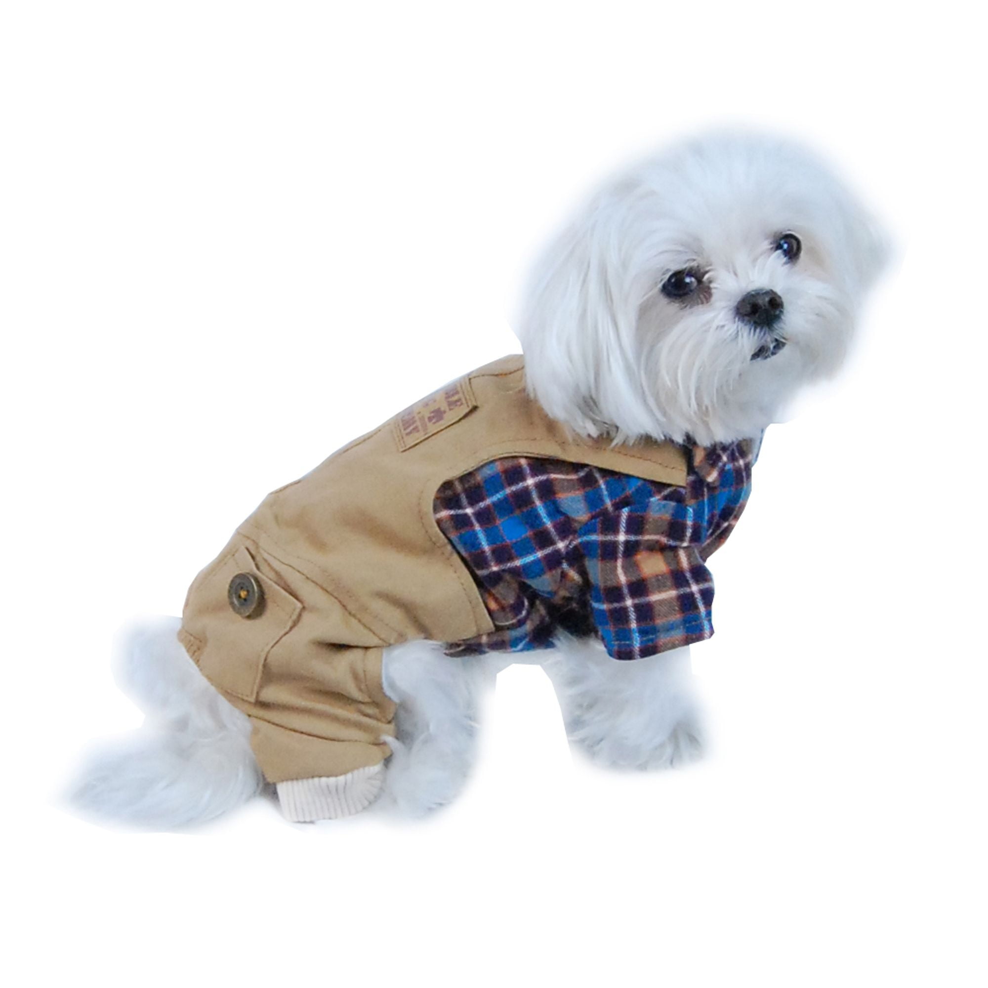 small dog overalls