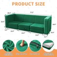 thumbnail image 6 of Akaber 13 Pcs Toddler Couches, Multifunctional Indoor Kids Play Couch, Toddler Sofa for Playing, Creativing, Sleeping, 6 of 8