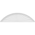thumbnail image 3 of Ekena Millwork 56"W x 15"H x 2"P Segment Arch Sunburst Architectural Grade PVC Pediment, 3 of 7
