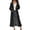 Black, variant on Jackets for Women under $10.00 Women's Casual Loose Cuffs Long Sleeved Solid Color Long Knitted Cardigan Jacket Beige S