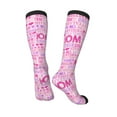 thumbnail image 4 of Haiem Best Mom ever Socks, Funny Novelty Crazy Design Cotton Socks Sports Socks Knee High Socks For Men, Women,1Pairs - Gift For Working Friends, 4 of 9
