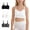 Black, variant on Bras for Girls Soft Comfortable Training Bra Girls Wireless Camisole Solid Color with Removable Padding Bras Wireless Stretchy Camisole Teen Bras for Teens
