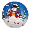 Evergreen Enterprises, Inc 2 Piece Wintery Bliss Snowman Lighted Table Top Globe Set