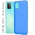 thumbnail image 2 of For Samsung Galaxy A52 5G TPU Gel Skin Flexible Skinny Case Cover - Blue, 2 of 3