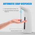 thumbnail image 2 of Automatic Dispenser Battery Power 400ml Intelligent dispenser; automatic touchless Touchless IR Sensor Hand Wash Household Dining Bathroom Cleaning White, 2 of 9