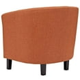 thumbnail image 5 of Mod Uptown Chesterfield Chair, Orange, 5 of 5