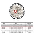 thumbnail image 3 of Light Weight Bicycles Flywheel 10 Speed Road Bike Cassettes Hollow Mountain Bike Flywheel Cycling Accessories Enduring, 3 of 9