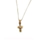 thumbnail image 1 of Collar con dije de oro laminado letra brillos Y, 1 of 6