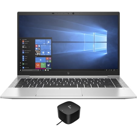 HP EliteBook 840 G7 Home/Business Laptop (Intel i5-10210U 4-Core  14.0in 60Hz Full HD (1920x1080)  Intel UHD 620  64GB RAM  512GB PCIe SSD  Win 11 Pro) with 120W G4 Dock
