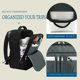 thumbnail image 4 of Mochila de viaje Lossga para Spirit Airlines 45x35x20 cm con USB, 4 of 7