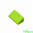 thumbnail image 1 of 100P Assembles Particles 85984 1x2x2/330 Degree Slope Building Blocks Bricks Kit Part High-Tech Education Toy For Children Gift M0541-46, 1 of 6
