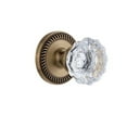 thumbnail image 7 of Grandeur Newfon_Prv_234 Newport Solid Brass Rose Privacy Door Knob Set - Chrome, 7 of 7