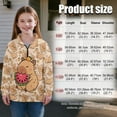 thumbnail image 7 of Uorisanigo Girls Sweatshirts Soft Long Sleeve Pullover Crop Tops Oversized School Watermelon Capybara Quarter-Zip Jacket Shirts Fall Trendy Clothes Cropped Pullover Hoodies, 7 of 7