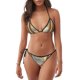 thumbnail image 1 of Fotbe Golden Drapes Pillars Clouds Traje de Baño para Mujer de Dos Piezas – Bikini Sexy de Tirantes Tipo Halter con Diseño Triangular, 1 of 6