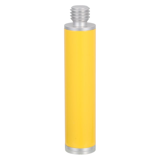 Varilla de extensión de aleación de aluminio extensible para equipos de topografía GPS RTK Varilla de extensión roscada universal de repuesto (10 cm)