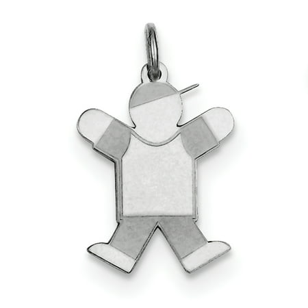 Roy Rose Jewelry Sterling Silver Kid Charm Pendant