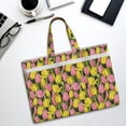 thumbnail image 6 of Pofeuu Tulips Flowers Print Laptop Bag Carrying - Computer Bag Laptop Case Shoulder Slim Work Travel, 6 of 8