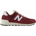 thumbnail image 1 of Size 10 - New Balance 574 Classic Crimson, 1 of 6