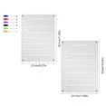thumbnail image 2 of 1 Set of Acrylic Sheet Acrylic Calendar Magnetics Board for Fridge Reusable Magnetics Planning Whiteboard Workout Board for Refrigerator Includes 6 Markers with Calendar Board 6Ml, 2 of 8