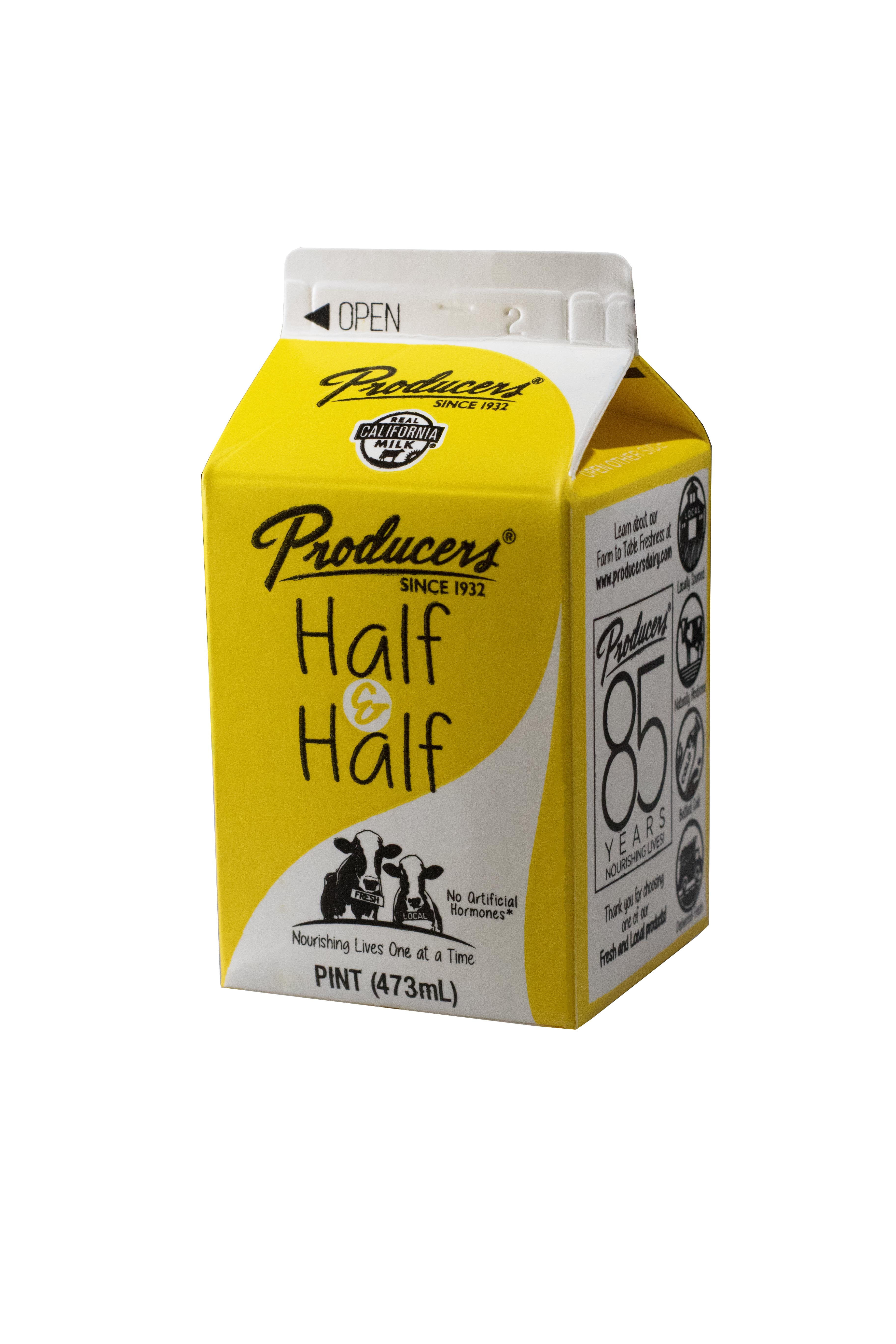 Producers Dairy Half Half 1 Pint Walmart Com Walmart Com Producers Dairy Half Half 1 Pint Walmart Com Walmart Com