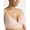 thumbnail image 4 of Joyspun Women's Micro and Lace Bralette, Sizes S-3XL, 4 of 4
