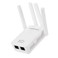 thumbnail image 2 of US Plug Home Mini 300Mbps Enrutador WiFi inalámbrico Repetidor de señal Extensor 4 Antenas externas Repetidor de pared Methold DZ7754-02B, 2 of 2