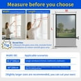 thumbnail image 6 of Debonair Window Privacy Film One Way Window Tint for Home, Removable Reflective Heat Sun Blocking Anti UV Glass Door Covering, Mirror Tinting Film House Office, 17.5 in X 6.5 Feet, Black, 6 of 9