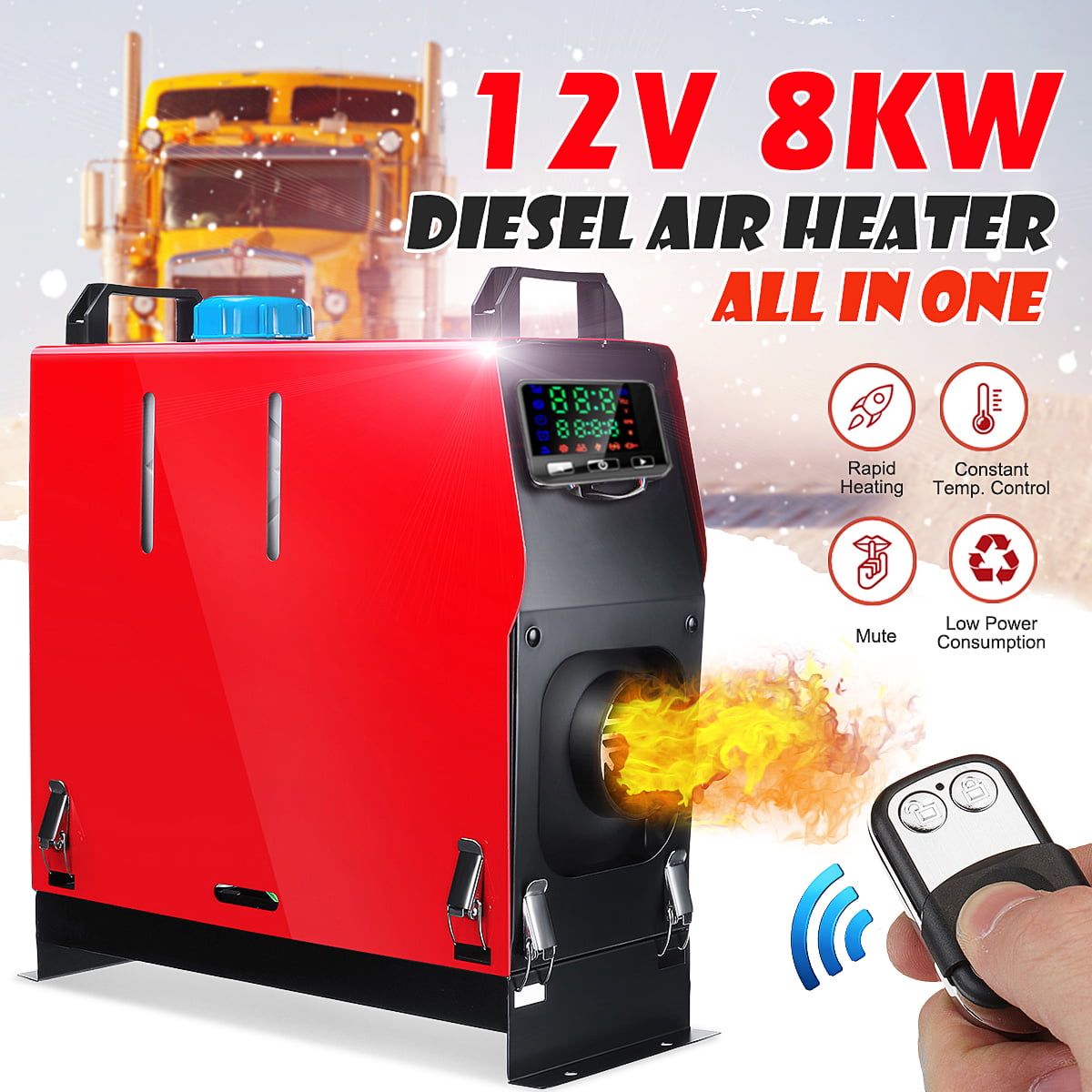 Caravan diesel heater