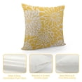 thumbnail image 4 of Heduofu Decorative Square Throw Pillow Case Set Flower Cushion Cover Double Sided Home Decor Pillowcase White, 4 of 5