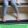 thumbnail image 4 of 12 Pack Anti-Slip Traction Tread PVC Tape and Send Rollers, with Glow in The Dark 4"X30" High-friction waterproof , High Traction Friction Abrasive Adhesive for Outdoor, 4 of 10