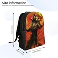thumbnail image 2 of Mortal Kombat Backpack, Travel Laptop Backpack, Casual Daypack for College, Unisex Computer Bag Fits 15 Inch Notebook, 2 of 8
