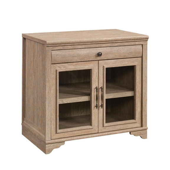 Sauder Rollingwood Library Base, Brushed Oak Finish