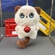 thumbnail image 1 of Gato que saluda con chirriador y llavero con peluche de dibujos animados para la fortuna, 1 of 6