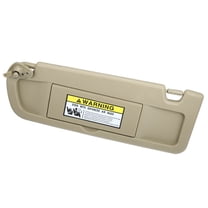 Unique Bargains Front Left Side Car Sun Visor for Honda Civic 2006 2007 2008 2009 2010 2011 83280-SNA-W01ZB Beige