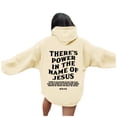 thumbnail image 5 of SIYUDAN Women's Hoodies Sweatshirts Long Sleeve Hoodie Pullover Sweatshirt Unisex HoodieGrey Hoodie Women Fall Jacket Street Style, 5 of 6