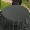 thumbnail image 4 of 210D Waterproof BBQ Grill Cover - Heavy Duty Round Grill Rain Cover Barbecue Rain Cover Outdoor Gas Burner Gas Fire Pit Cover Outdoor Burner Waterproof Grill Cover Protector, 4 of 6
