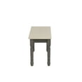 thumbnail image 3 of Powell Willow Grey Bench, 3 of 12