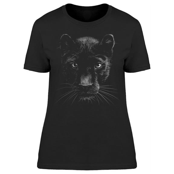 Beautiful Panther T-Shirt Women -Image by Shutterstock, Female Large