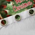 thumbnail image 4 of Castle Fairy Teenagers Candy Cane Blackout Curtains Set of 2 (52x84 Each),Merry Christmas Window Curtains,Green Red Curtains and Drapes,Super Cozy Room Decor, 4 of 6