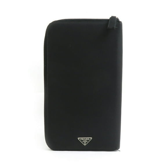 Pre-Owned Prada PRADA Pouch Multi-Case Nylon Black Men's Women's h30906a (Good)